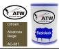 Preview: Citroen, Albatross Beige, AC-087: 500ml Lackdose, von ATW Autoteile West.